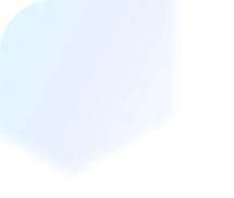 A partially visible blue gradient geometric shape intersects a dark grey background, occupying the top left corner with an abstract, modern aesthetic. No text is present.